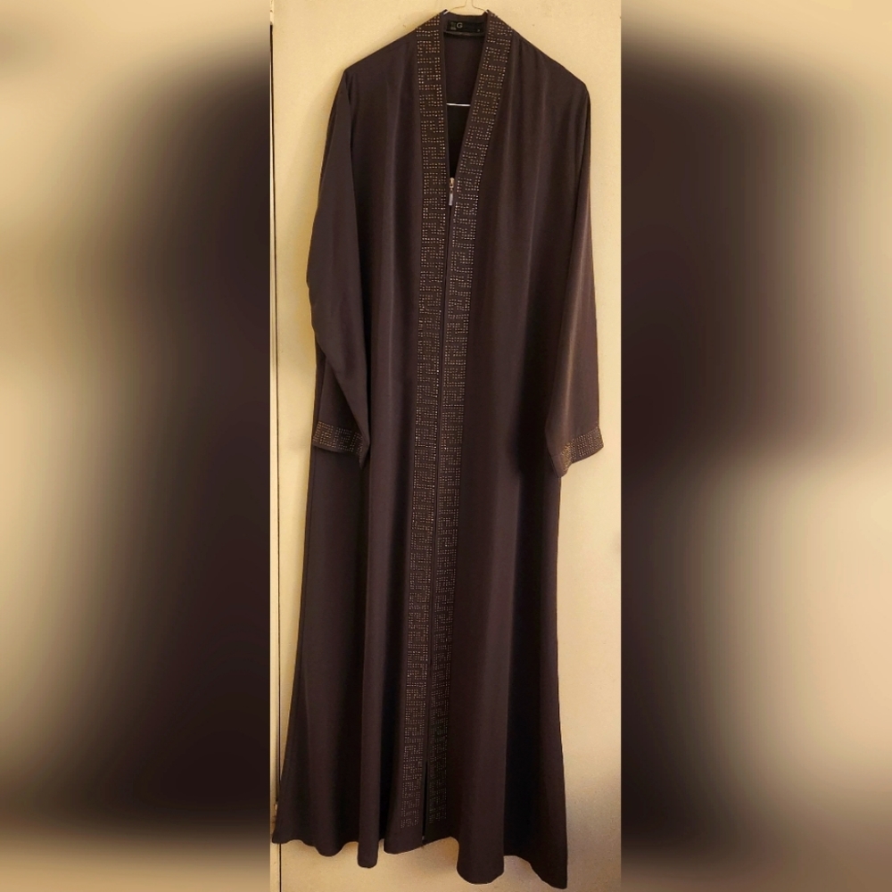 Brand new formal wear gray Abaya